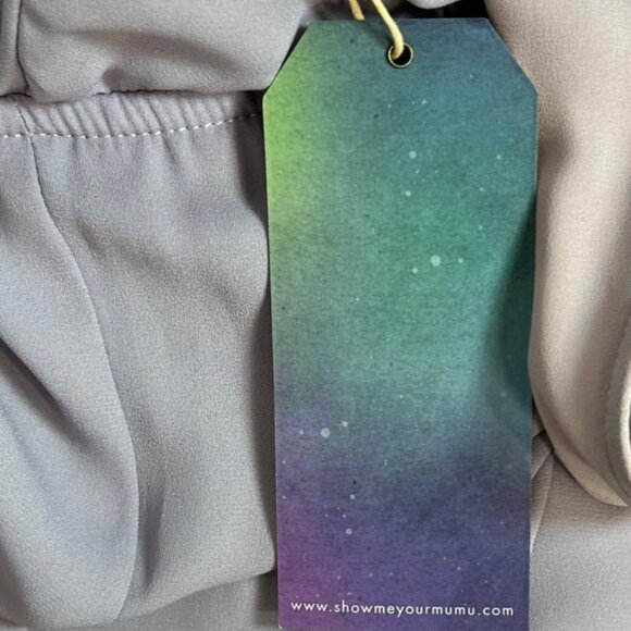 Show Me Your Mumu Kendall Purple Sleeveless V-Neck Bridesmaid Maxi Dress NWT - Picture 7 of 11